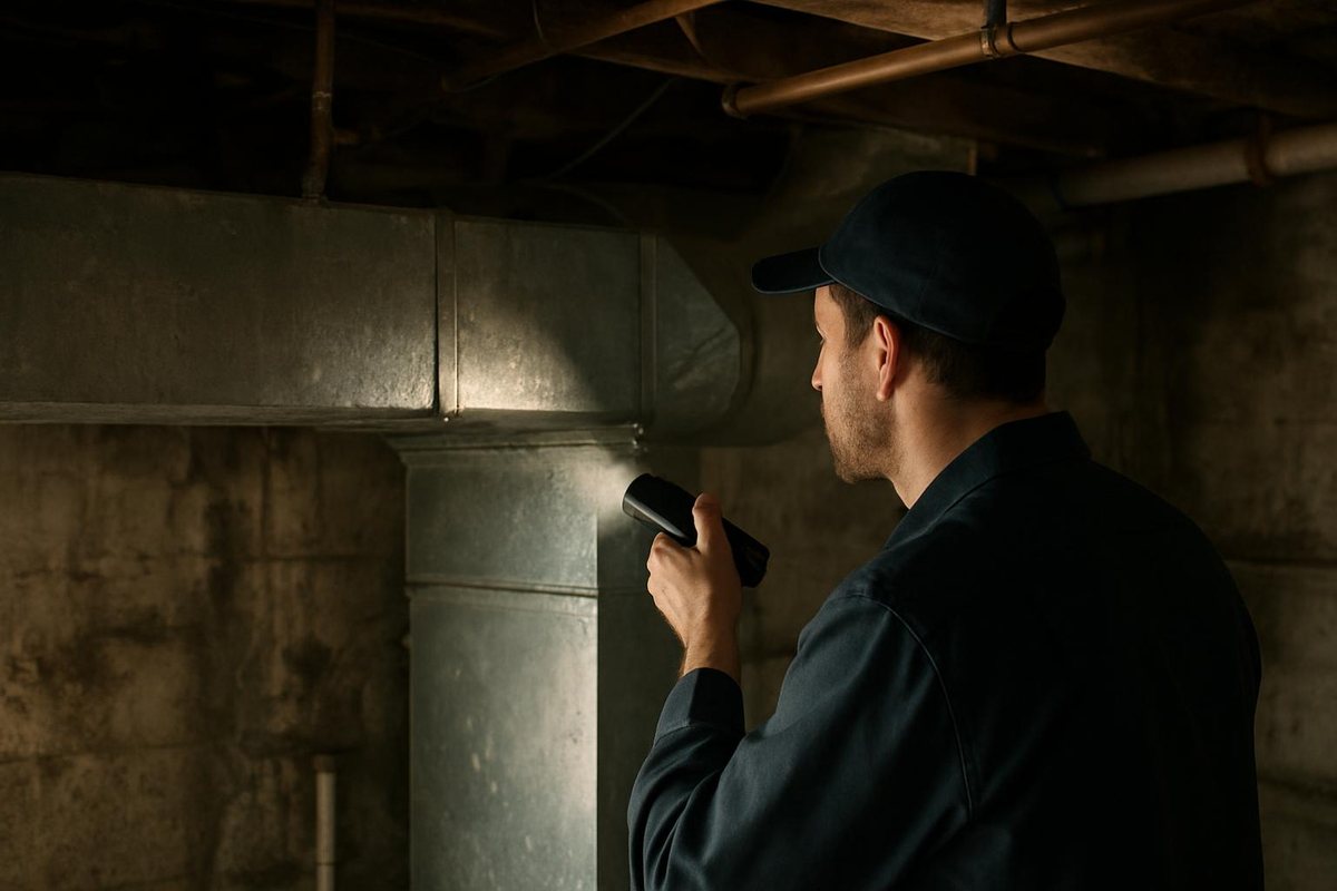Red Creekside Air Duct Services in Celina